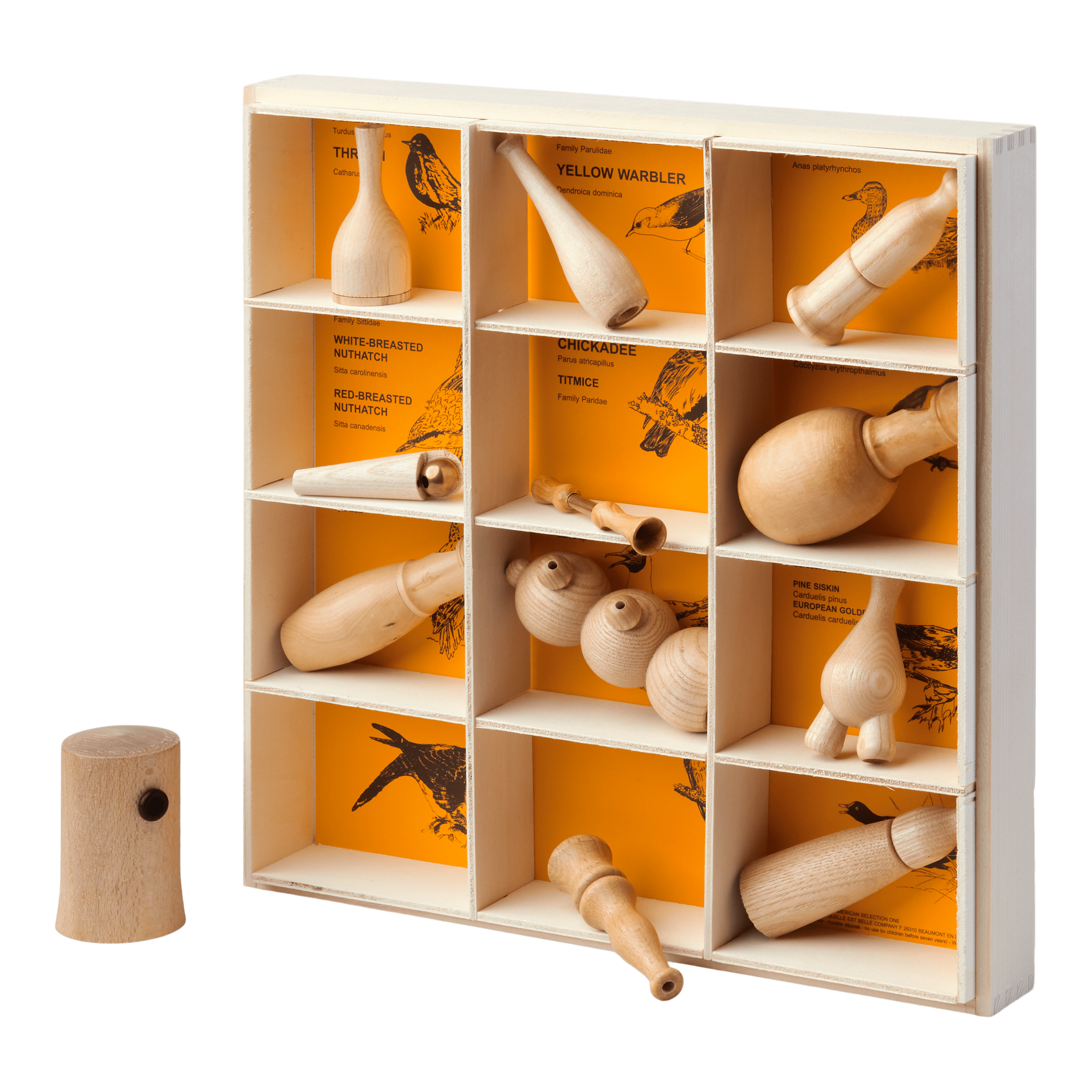 Deluxe American Bird Calls Set