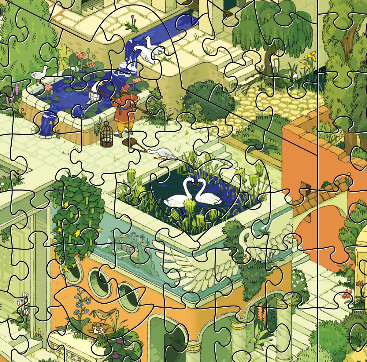 The Golden Goose - 1,000-Piece Magic Jigsaw Puzzle