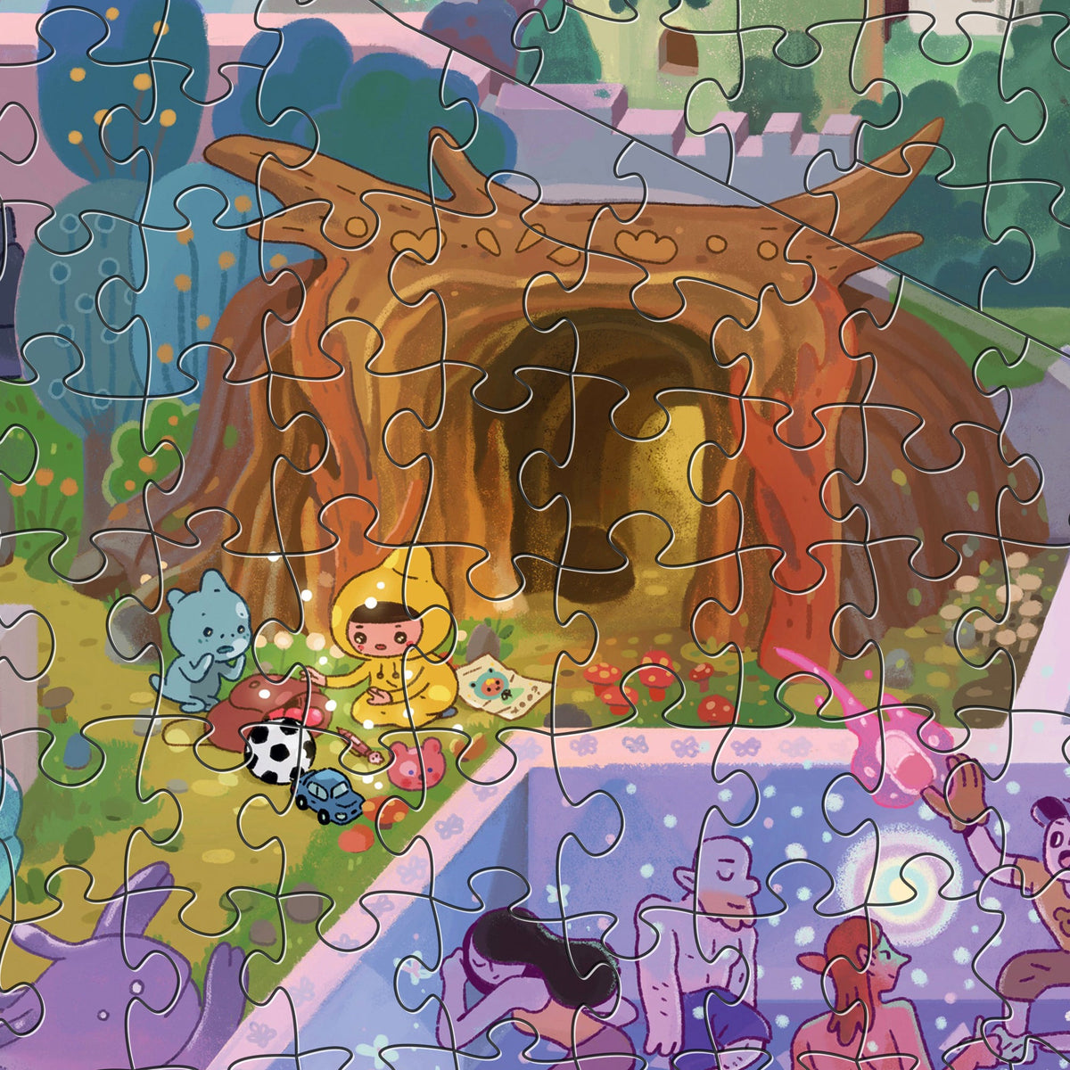 The Mystic Maze - 1,000-Piece Magic Jigsaw Puzzle