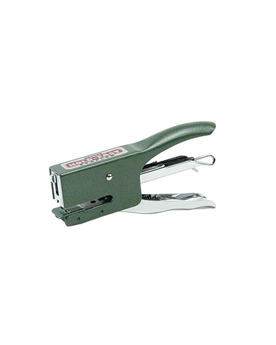 A green and silver cordless nail gun with a red and white 'cordless' label on the side, shown against a plain white background.