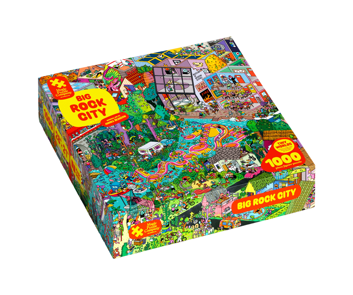 Big Rock City - 1,000-Piece Magic Jigsaw Puzzle