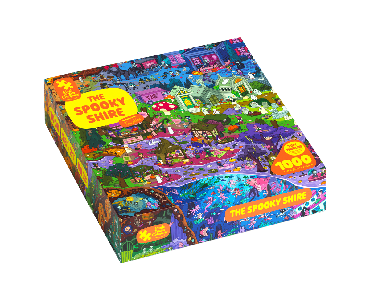 The Spooky Shire - 1,000-Piece Magic Jigsaw Puzzle