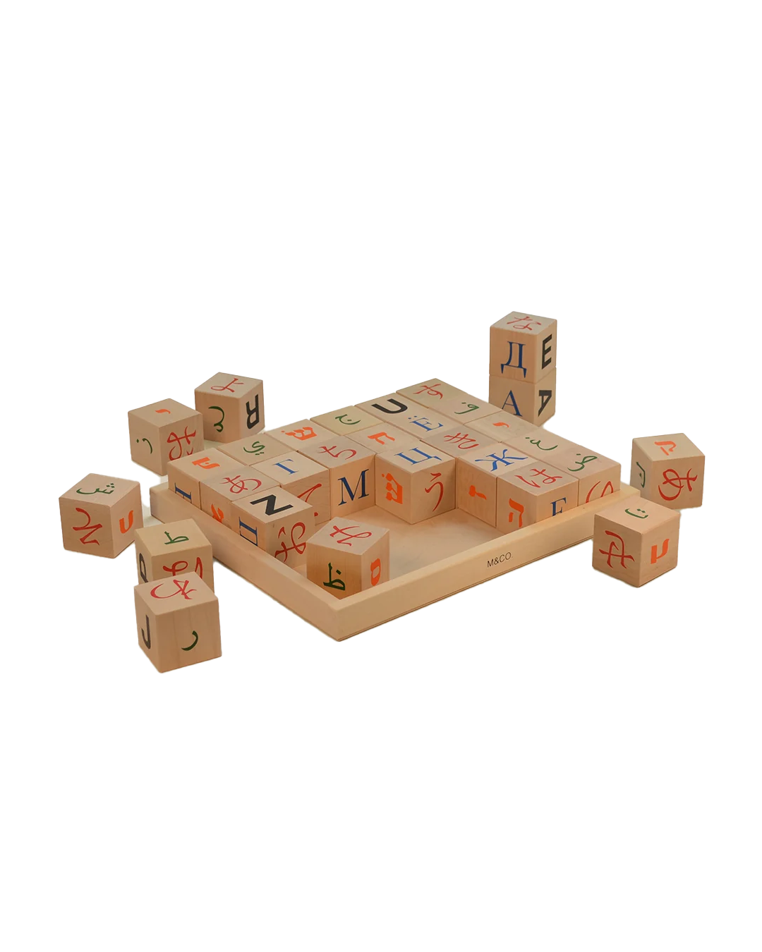 Tibor Kalman Global Alphabet Blocks