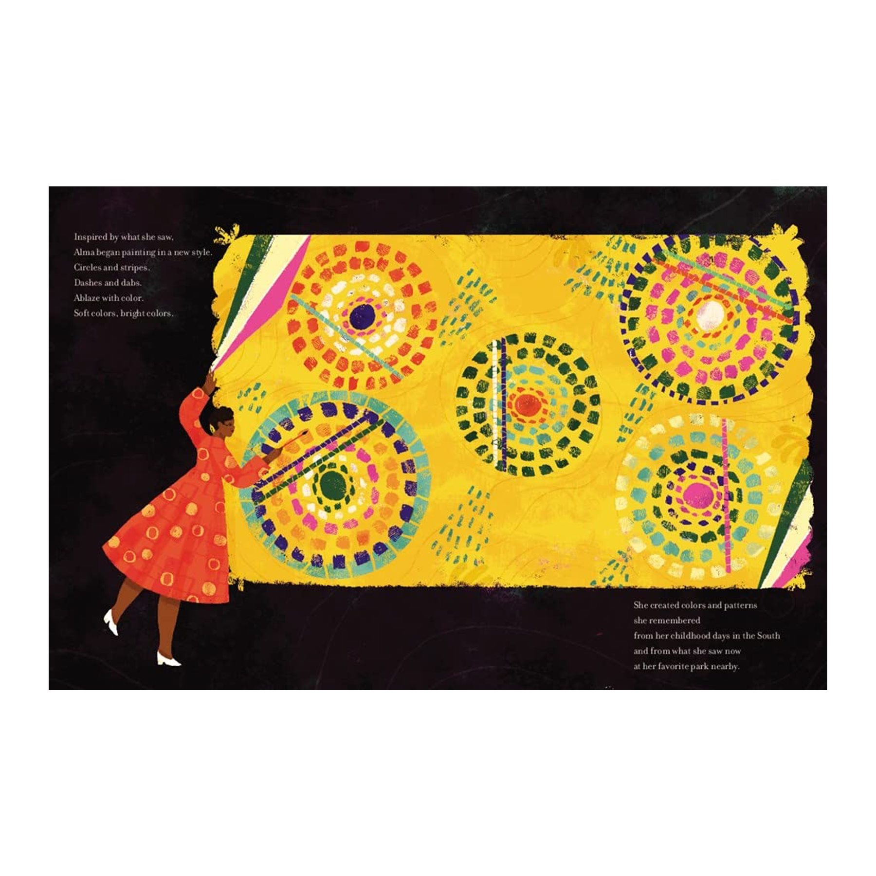 Ablaze with Color: A Story of Painter Alma Thomas