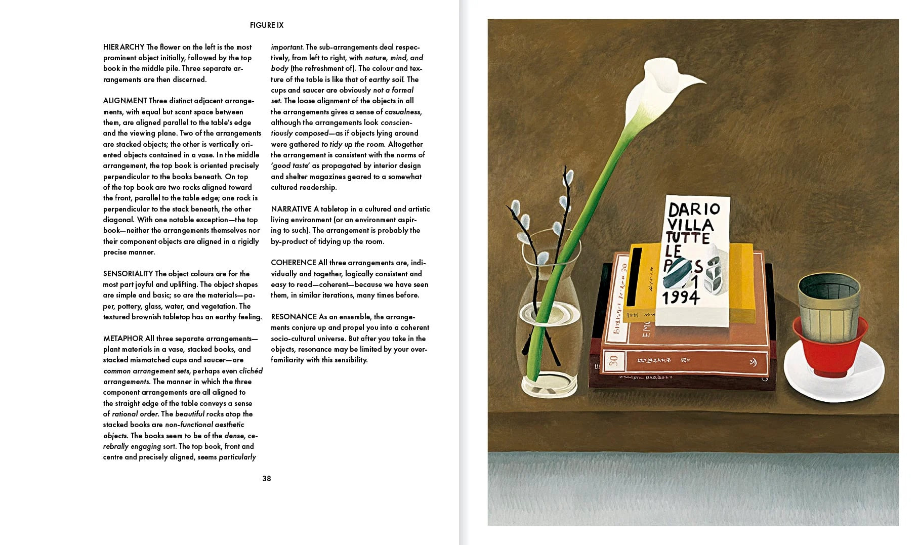 Arranging Things: A Rhetoric on Object Placement