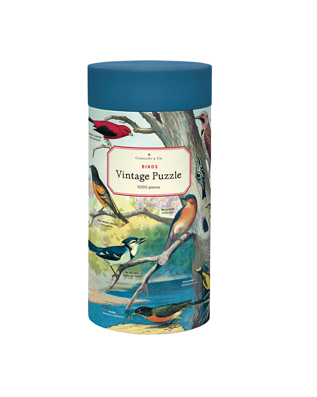 Vintage Birds Puzzle