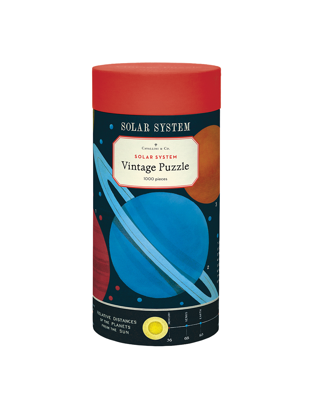 Vintage Solar System Puzzle