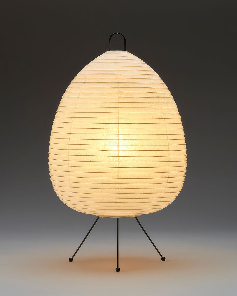 Japanese chochin paper table lamp