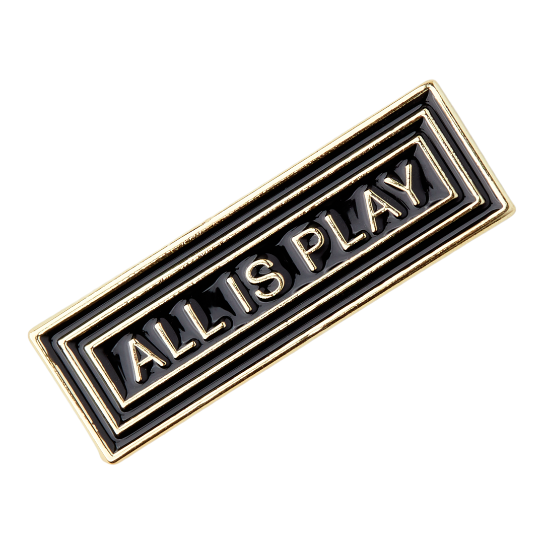 Art of Play "All is Play" Pin
