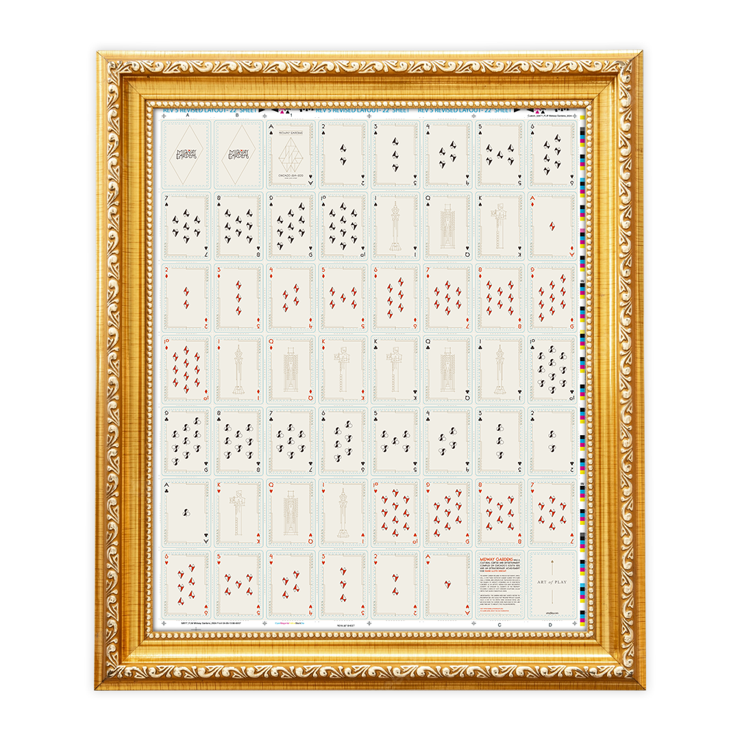 Midway Gardens Uncut Sheet