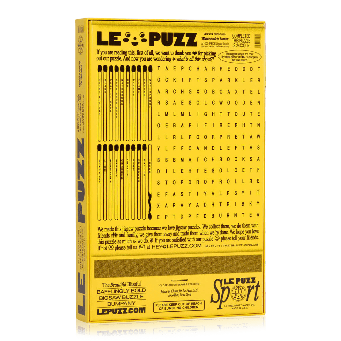 Le Puzz Match Made In Heaven Jigsaw Puzzle