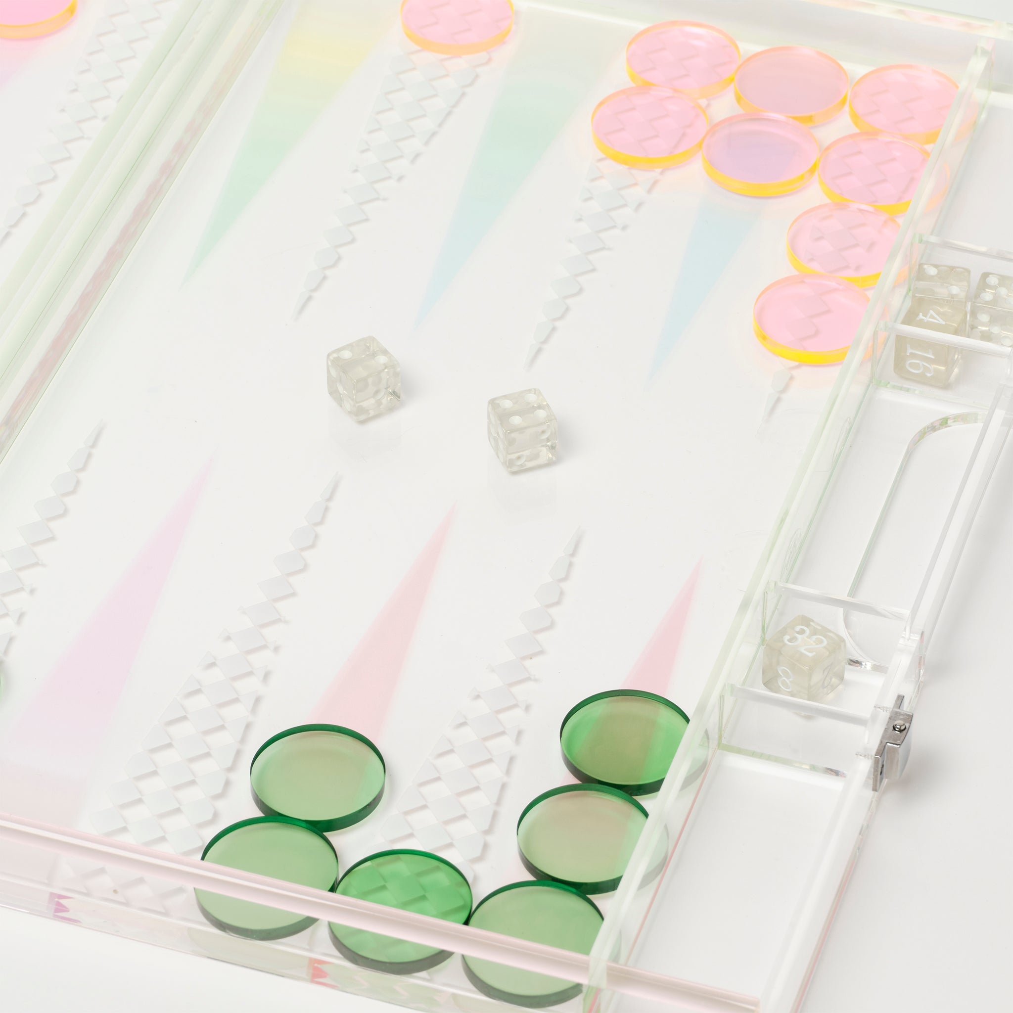 Lucite Backgammon