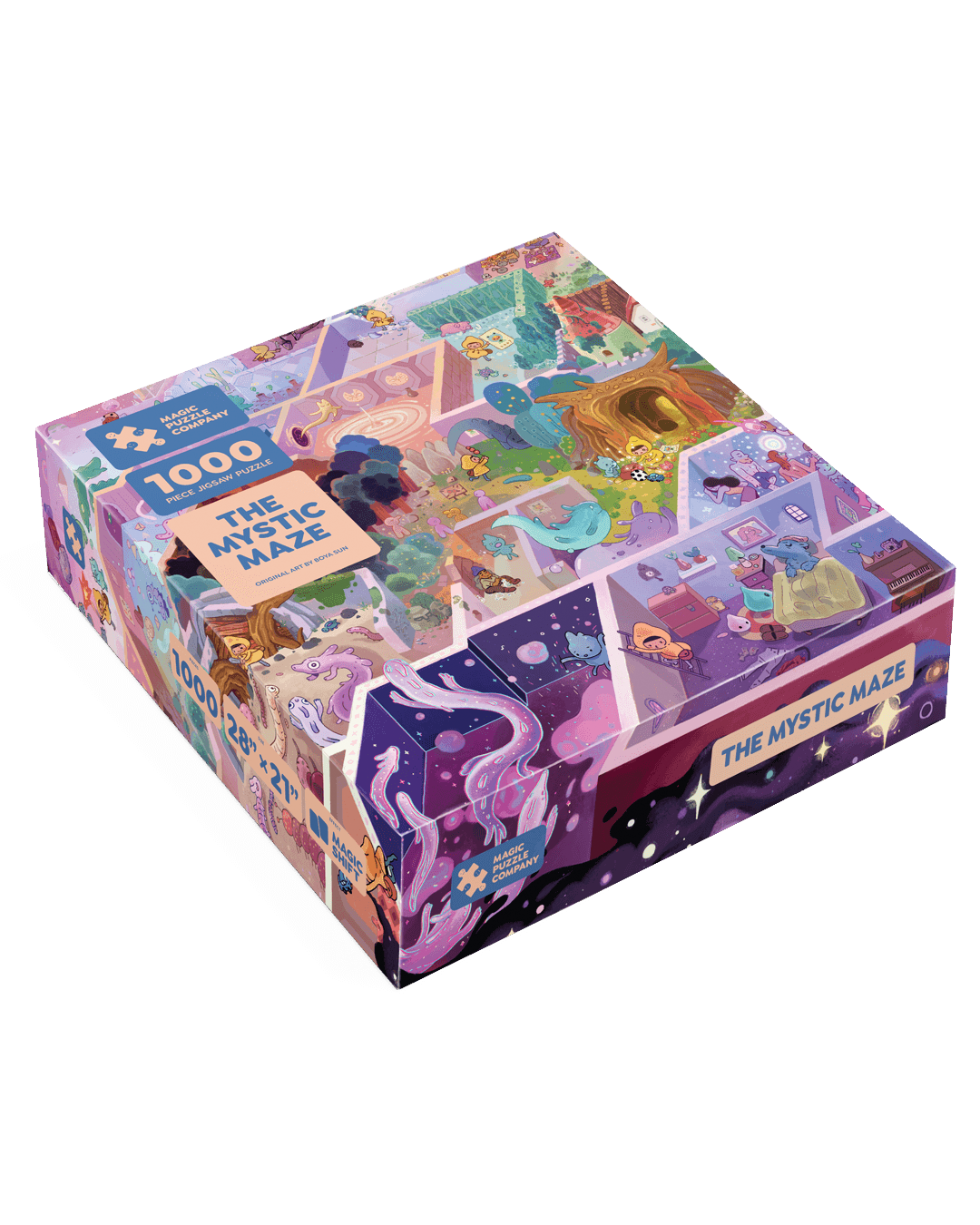 The Mystic Maze - 1,000-Piece Magic Jigsaw Puzzle