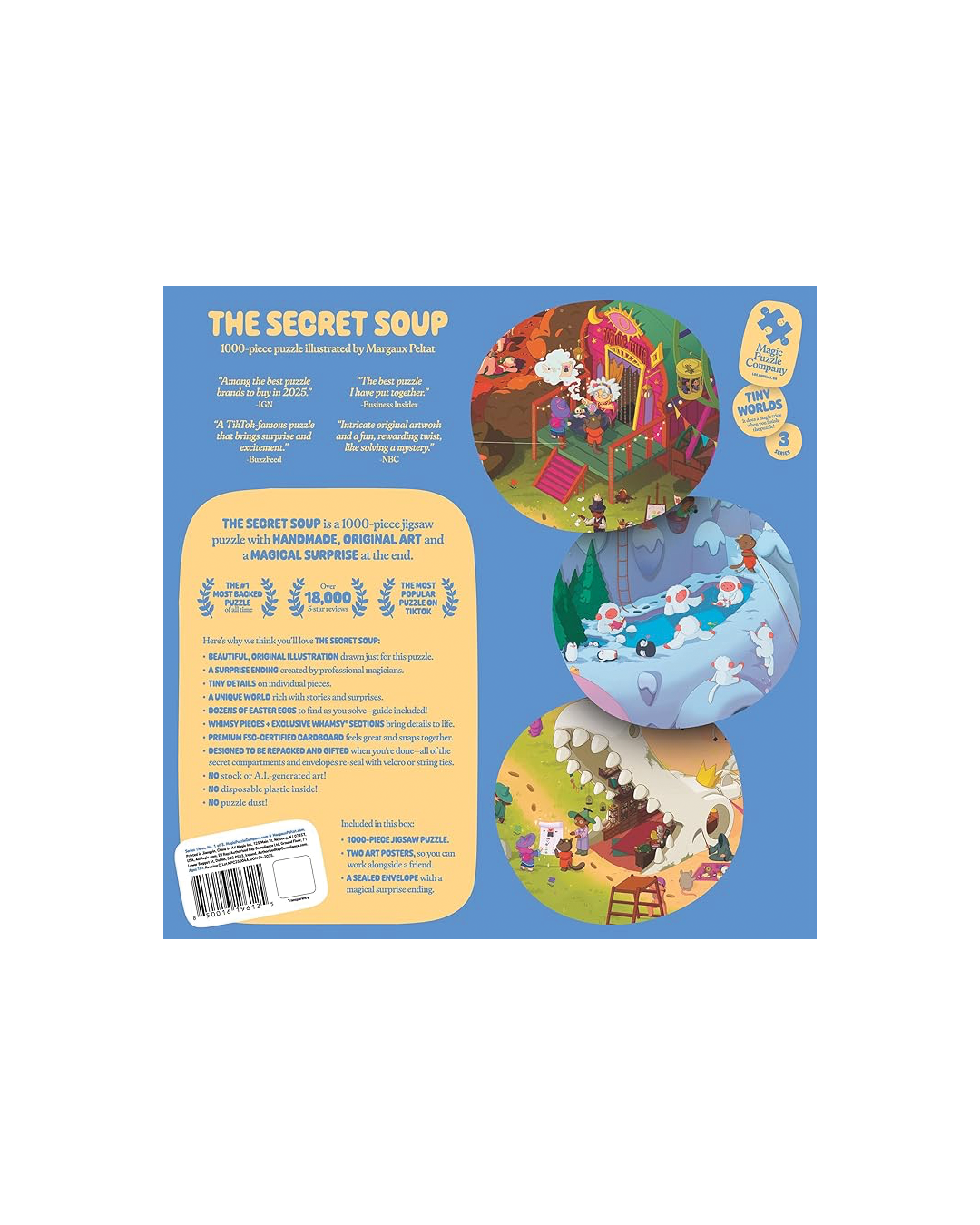 The Secret Soup - 1,000-Piece Magic Jigsaw Puzzle