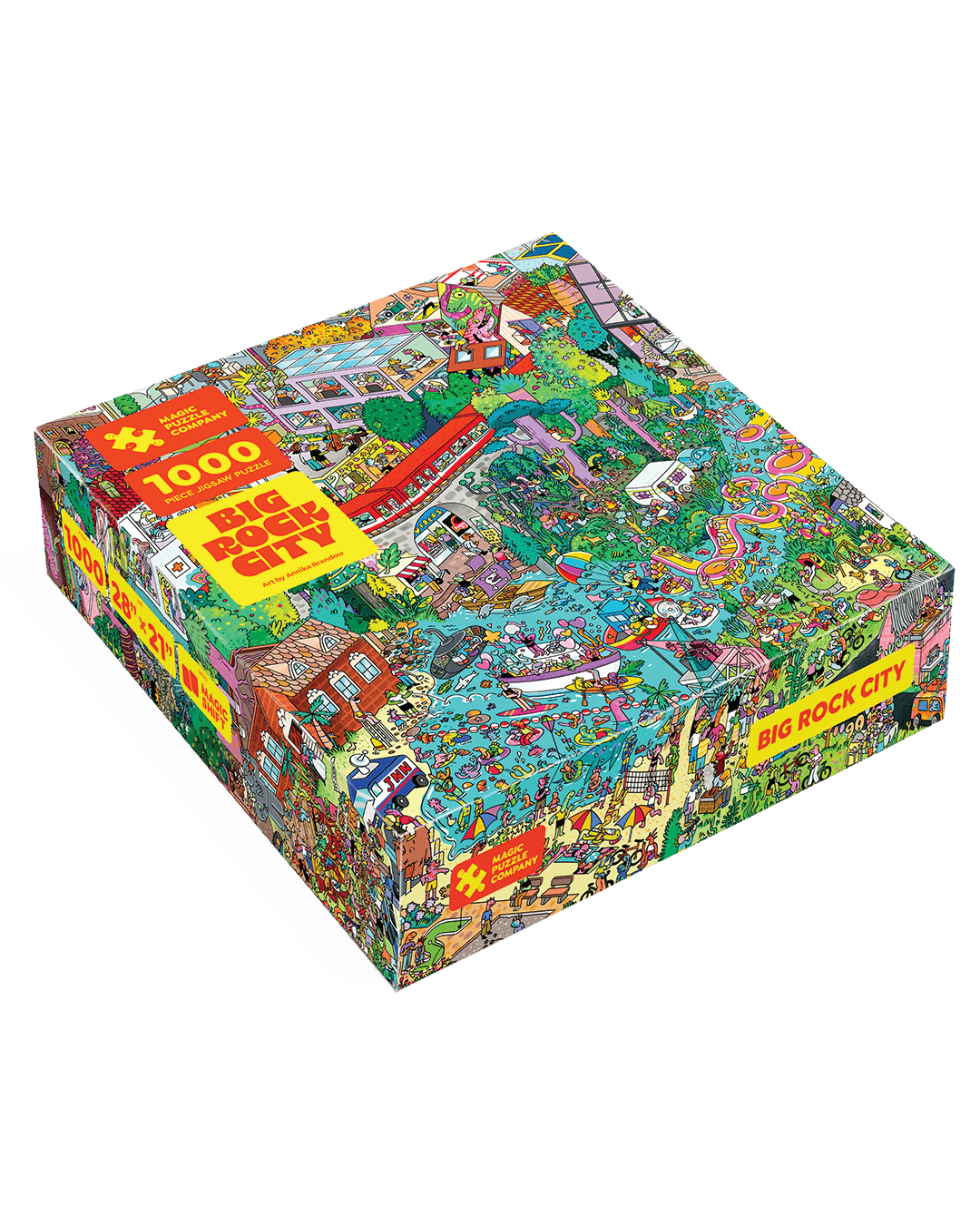 Big Rock City - 1,000-Piece Magic Jigsaw Puzzle