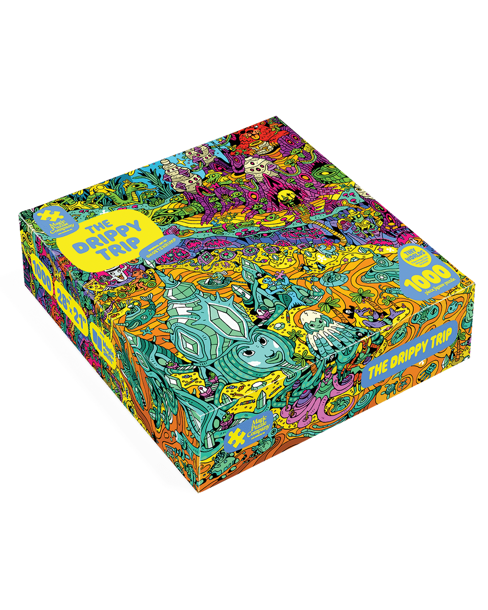 The Drippy Trip - 1,000-Piece Magic Jigsaw Puzzle - Art of Play