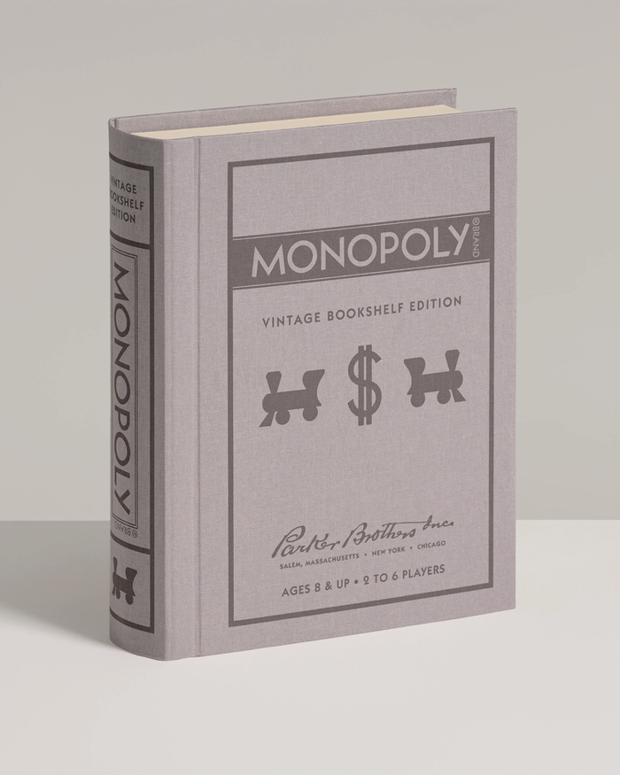 Monopoly First Published Monopoly Vintage Bookshelf Edition