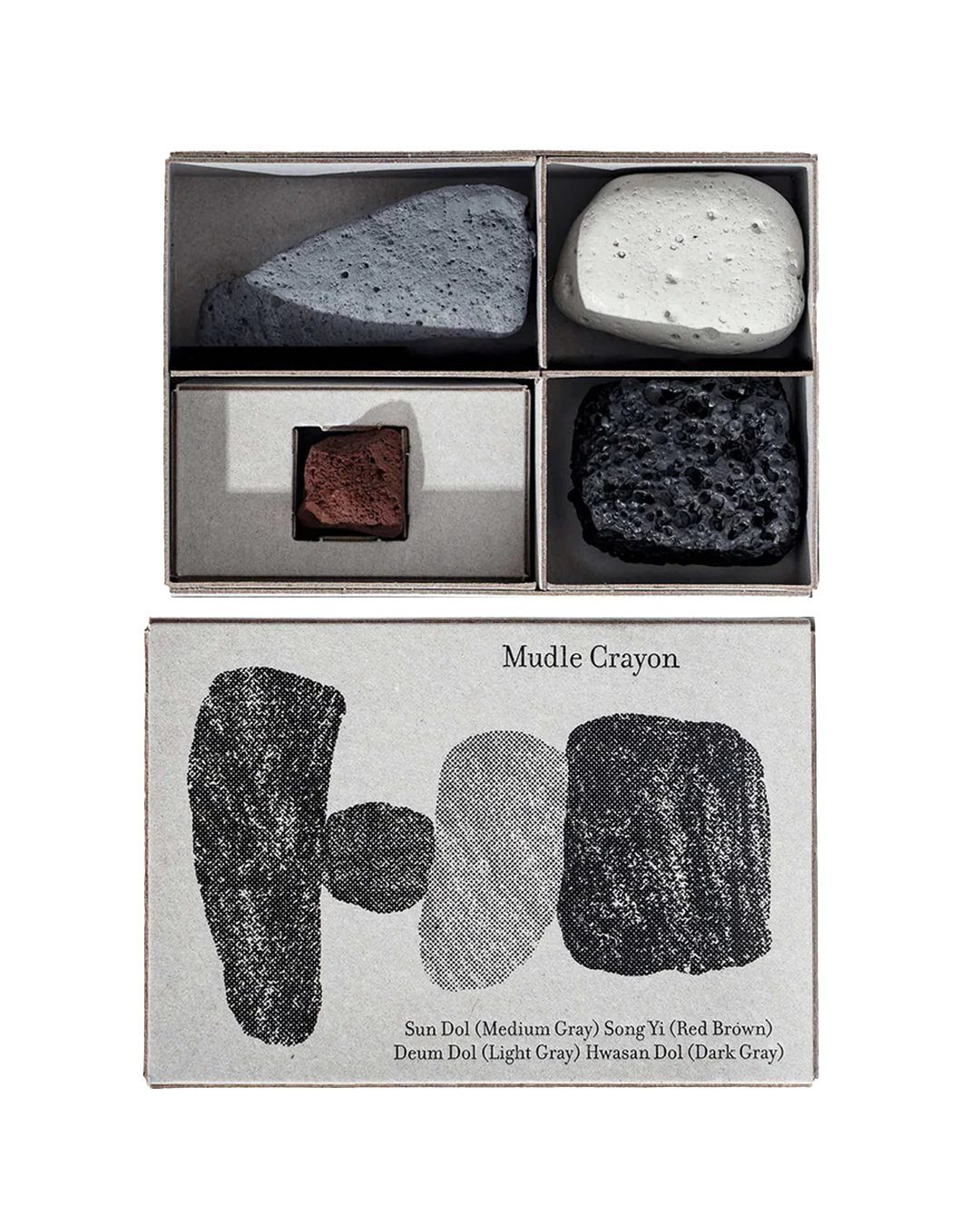 Mudle Crayons, Stone