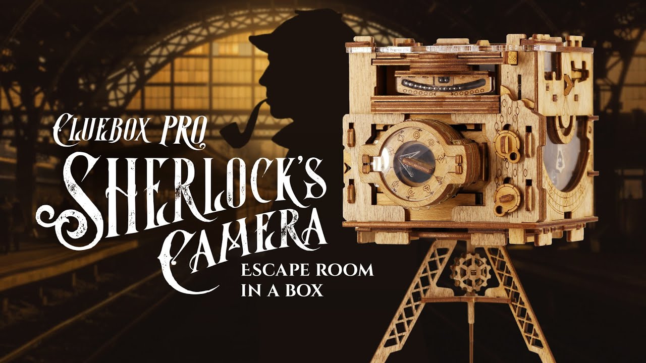 Cluebox 6 Sherlock's Camera - Escape Room in a Box