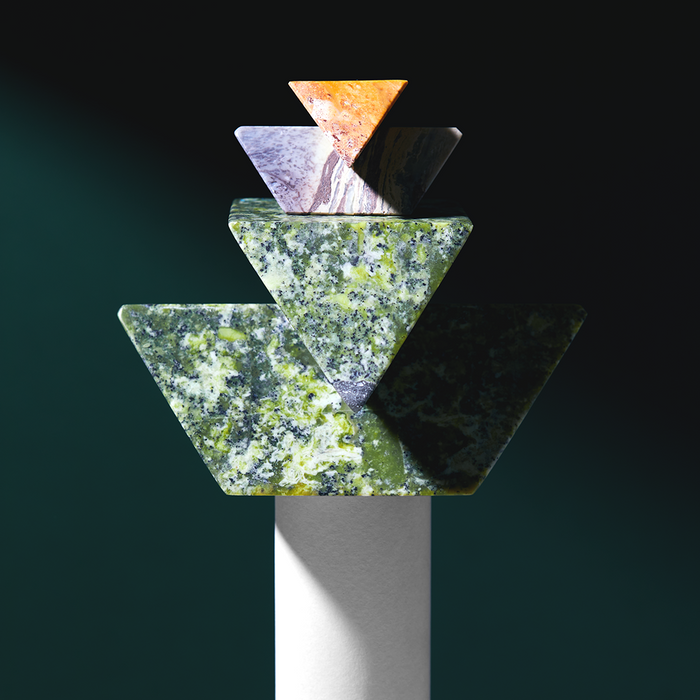Stone Pyramid Puzzle
