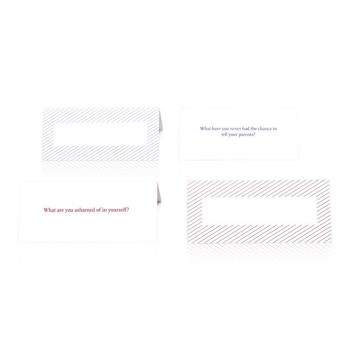 Table Card Questions Table Talk Conversation Cards by The School of Life