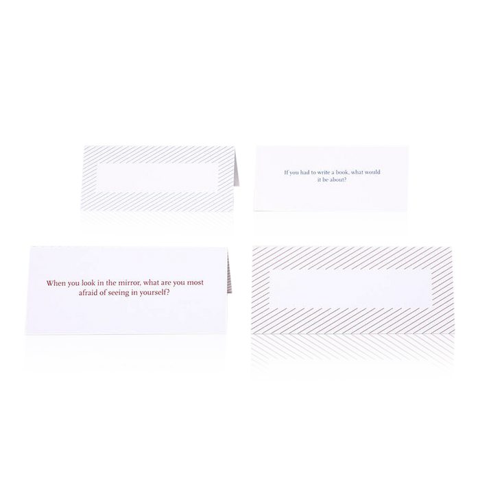 Table Card Questions Table Talk Conversation Cards by The School of Life
