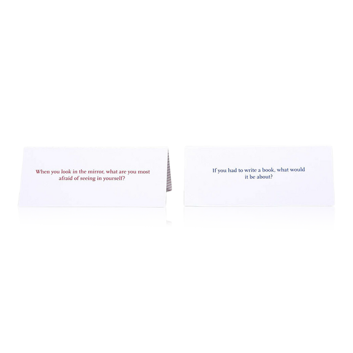 Table Card Questions Table Talk Conversation Cards by The School of Life