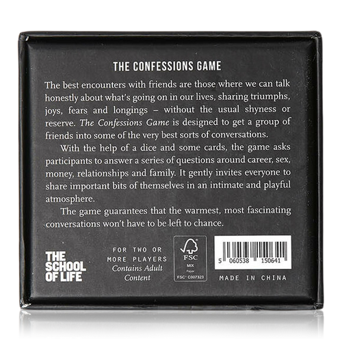 The Confessions Game by The School of Life
