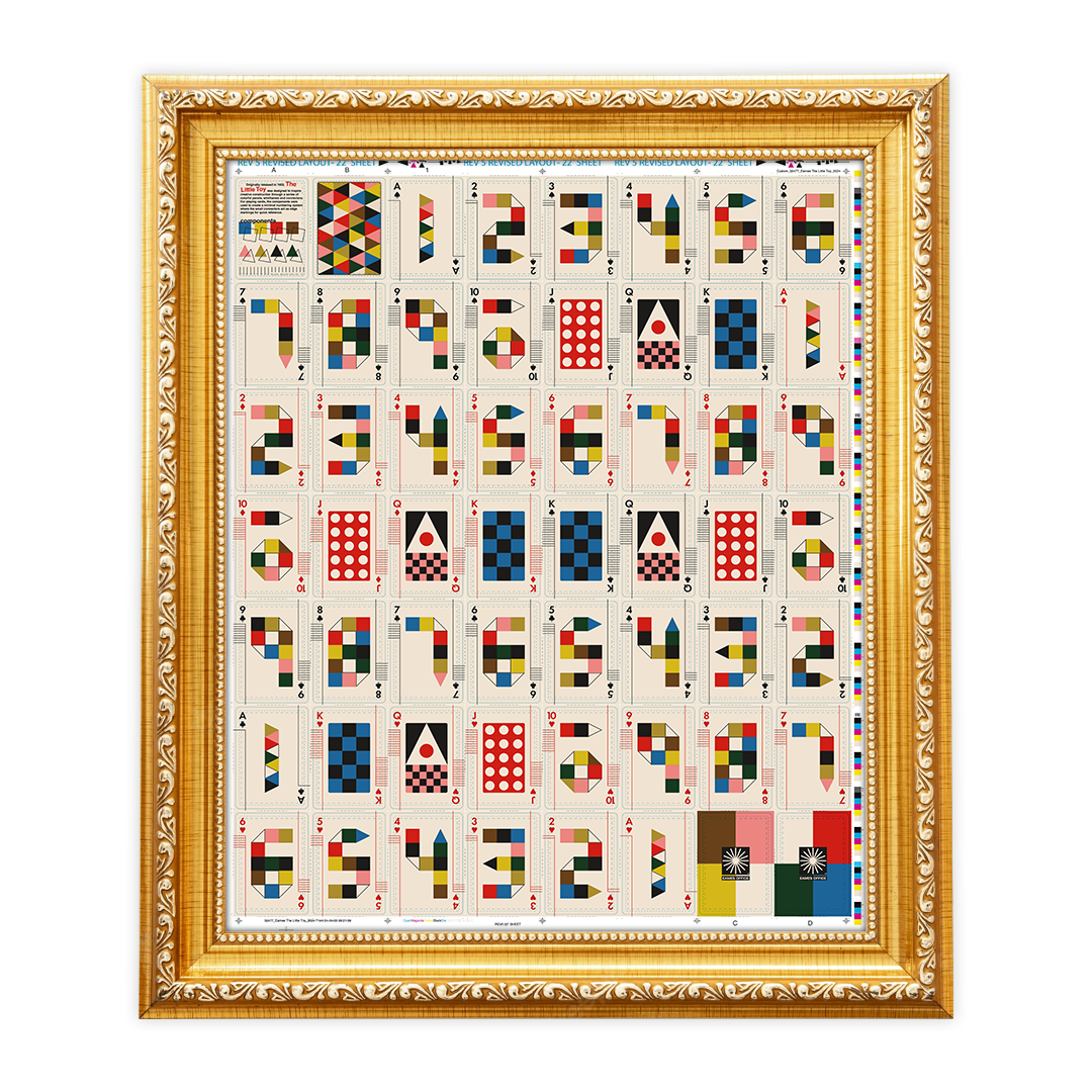 Eames "The Little Toy" Uncut Sheet