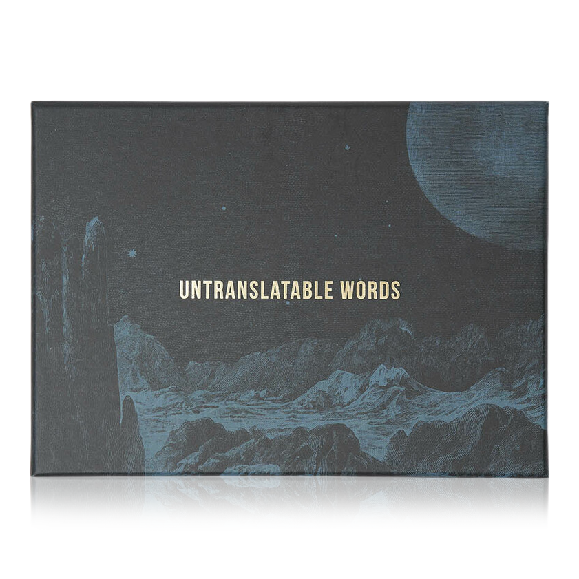Untranslatable Words Card Set