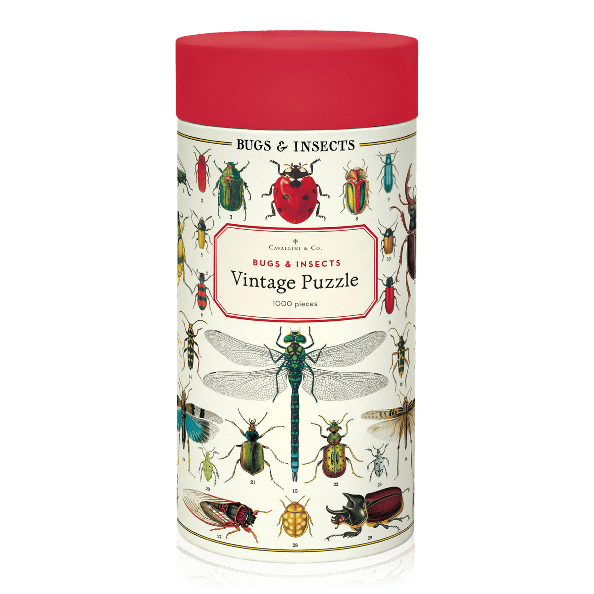 Vintage Bugs & Insects Puzzle