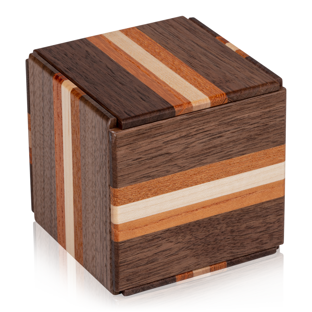 Eighteen Stripe Puzzle Box