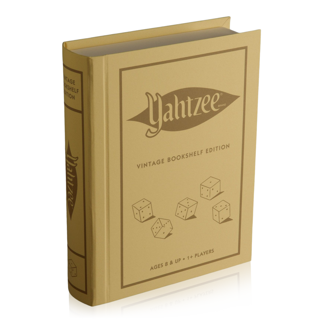 Yahtzee Vintage Bookshelf Edition