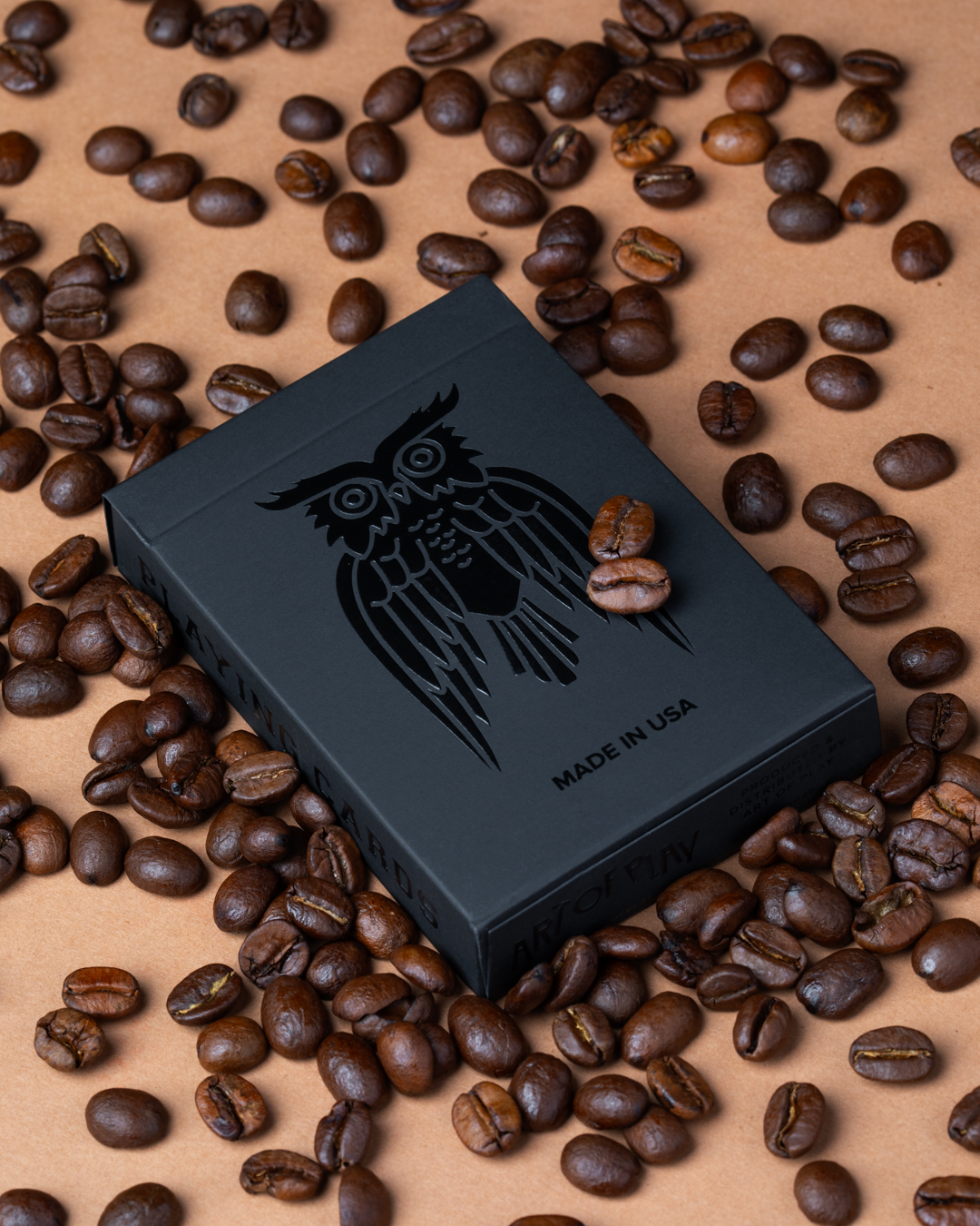 James Coffee, Black Edition Playing Cards - Art of Play