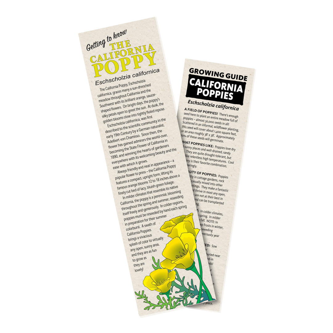 Seed Grow Kit: California Poppies