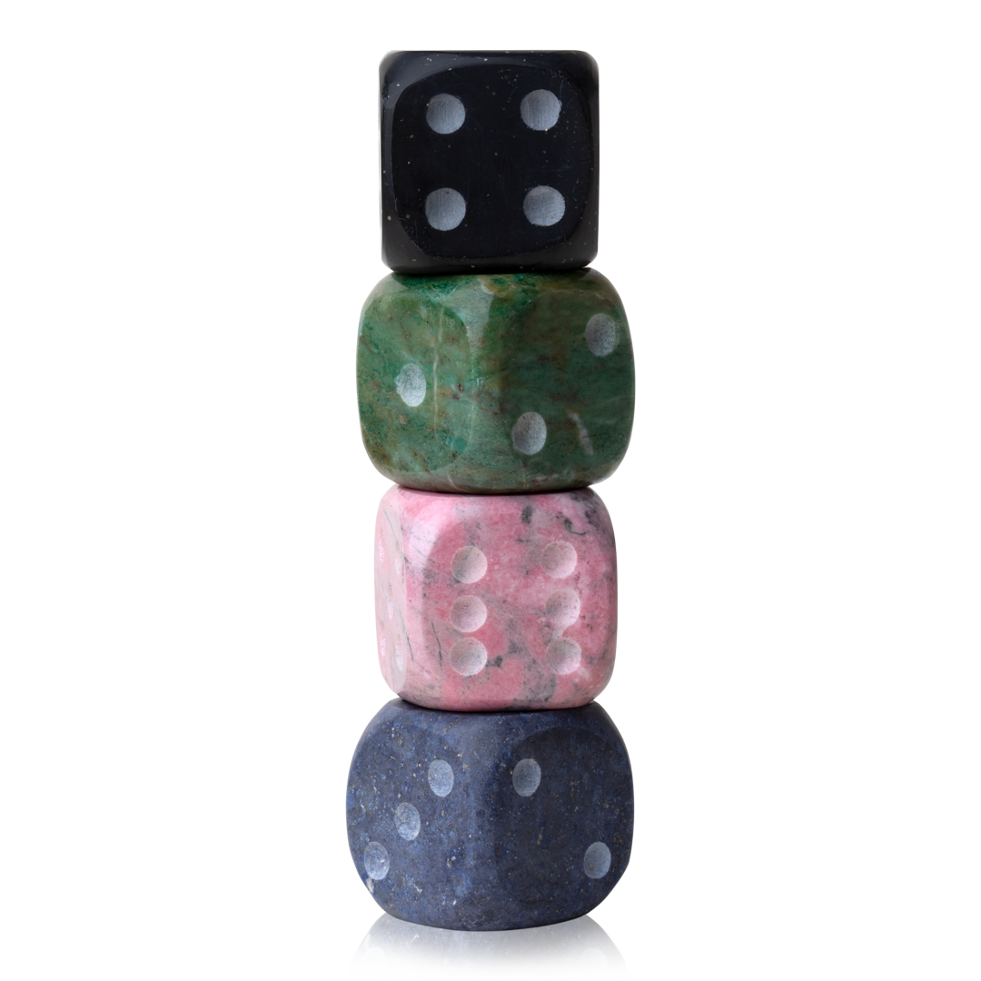 Stone Dice Set