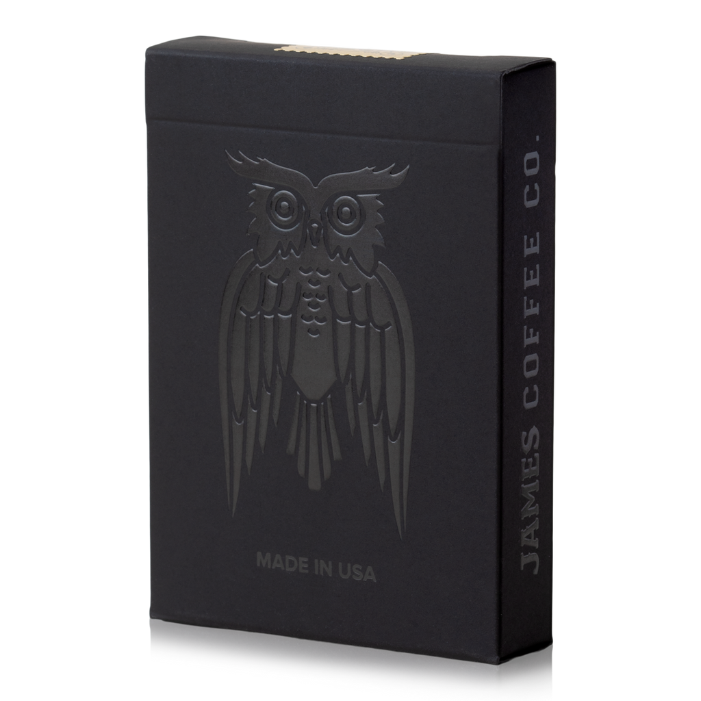 James Coffee, Black Edition Playing Cards - Art of Play