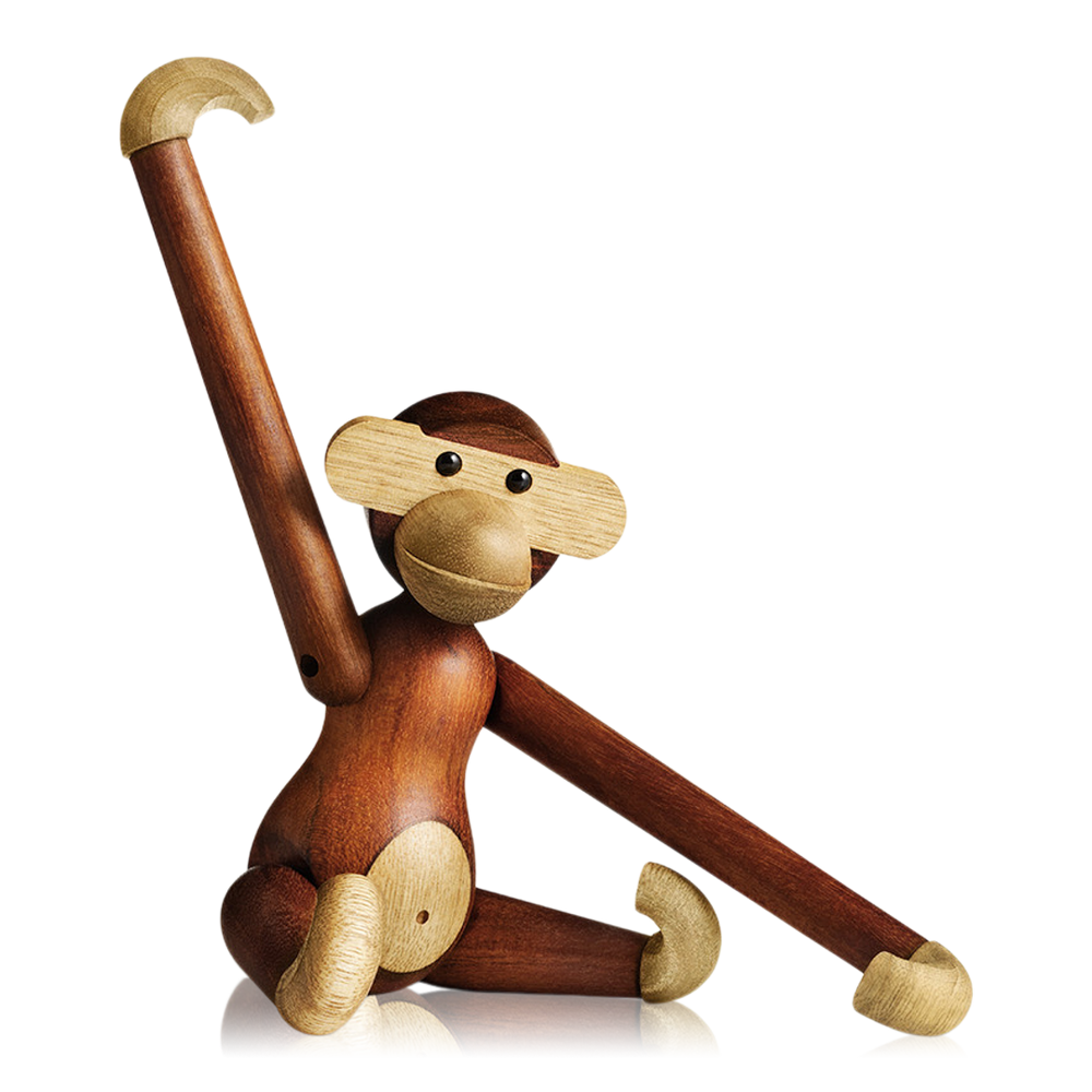 その他 KAY BOJESEN DENMARK / Reworked Monkey Kay Bojesen Monkey Reworked Anniversary small mixed wood