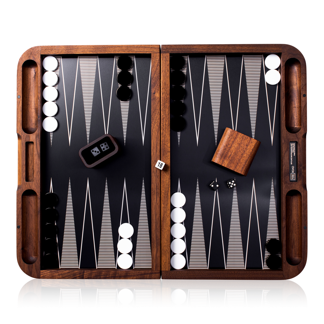 Skyline Backgammon Set Skyline backgammon set