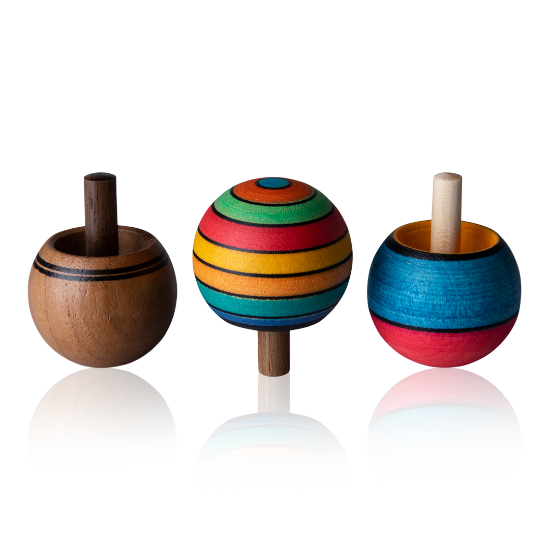 Tippe Rocks Wooden Tippe Tops