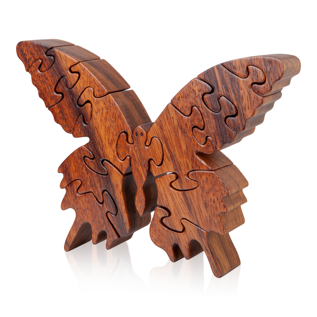 Wooden Jigsaw Sculptures