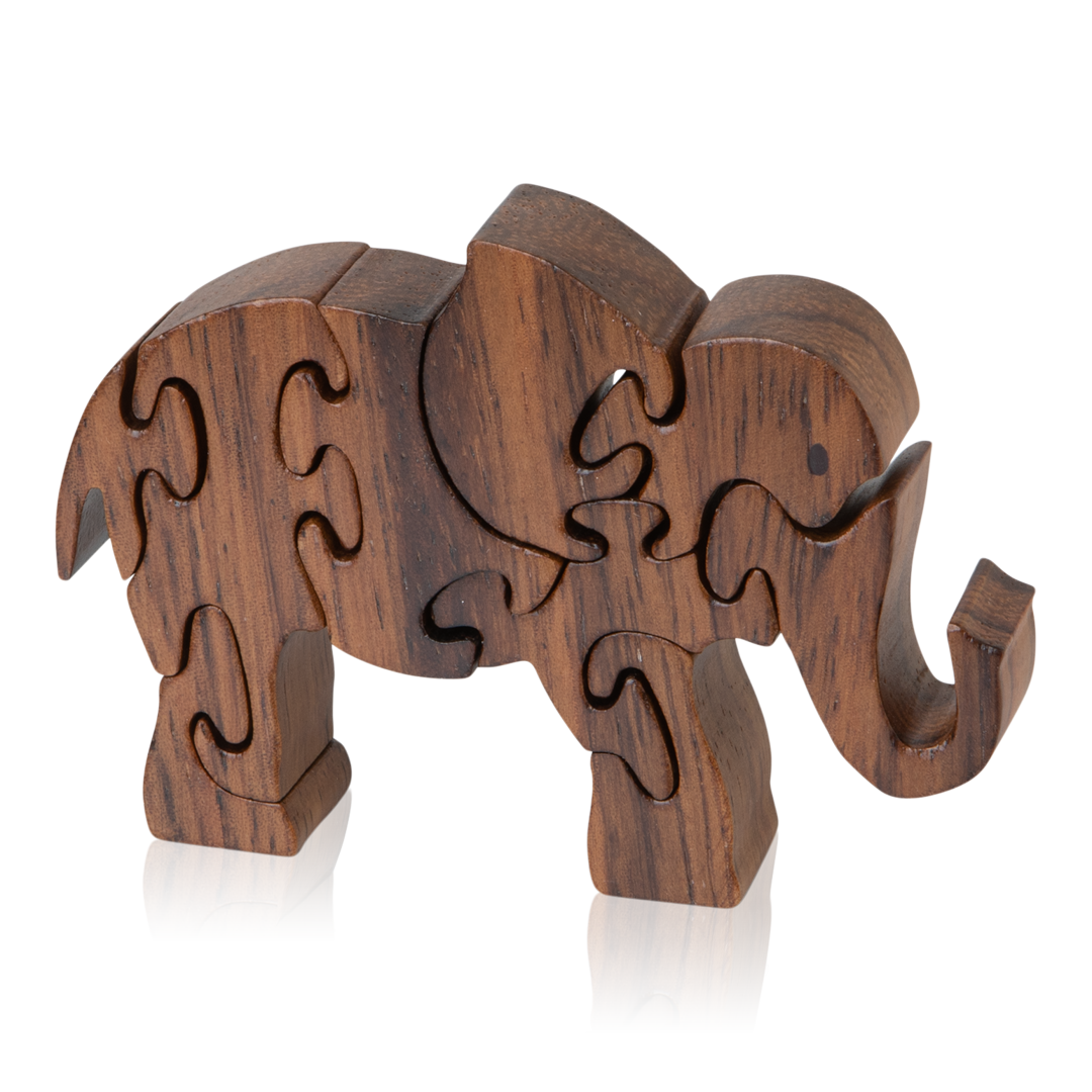 Wooden Jigsaw Sculptures