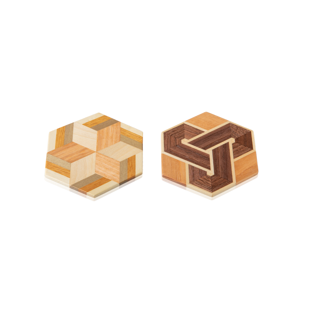Yosegi Coasters