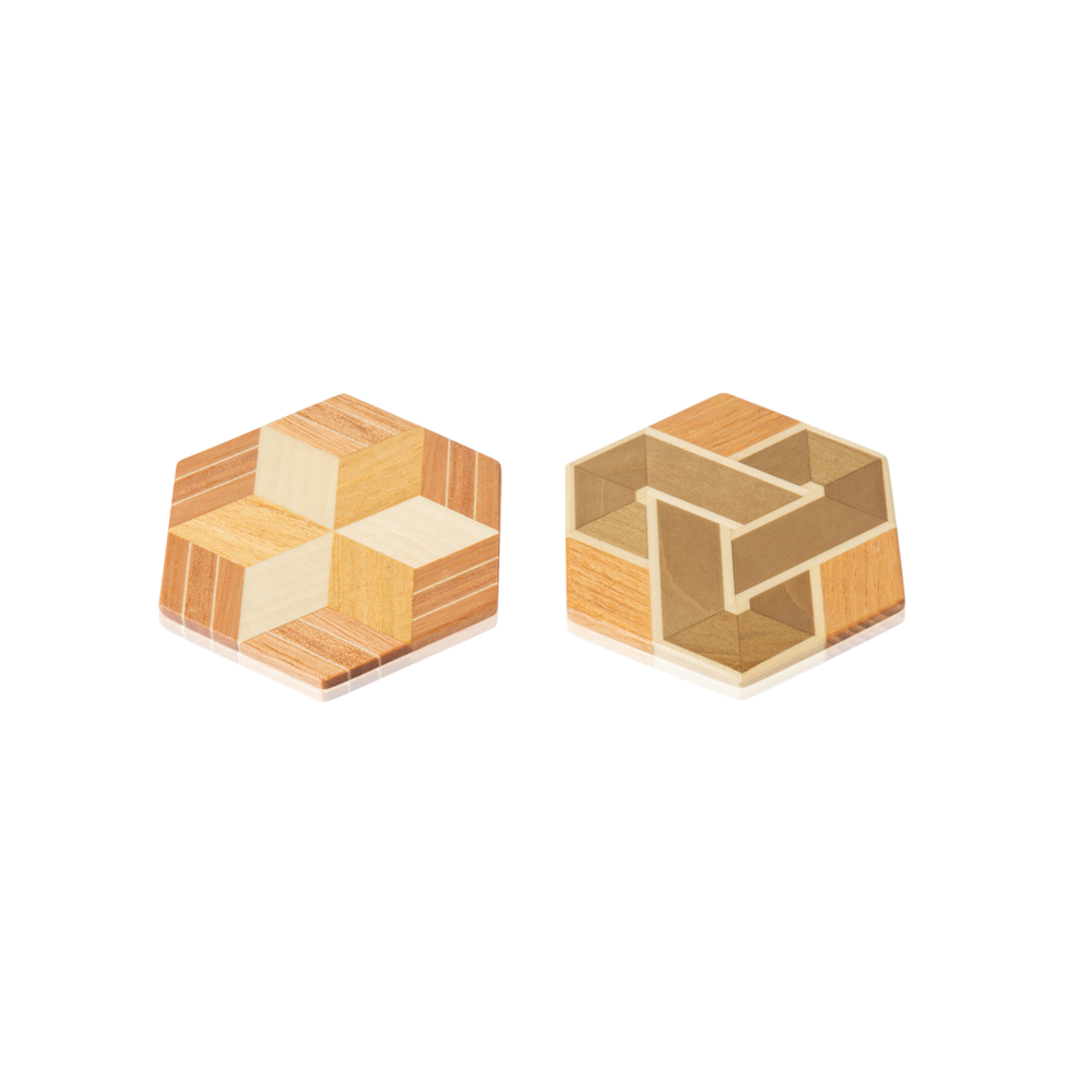 Yosegi Coasters