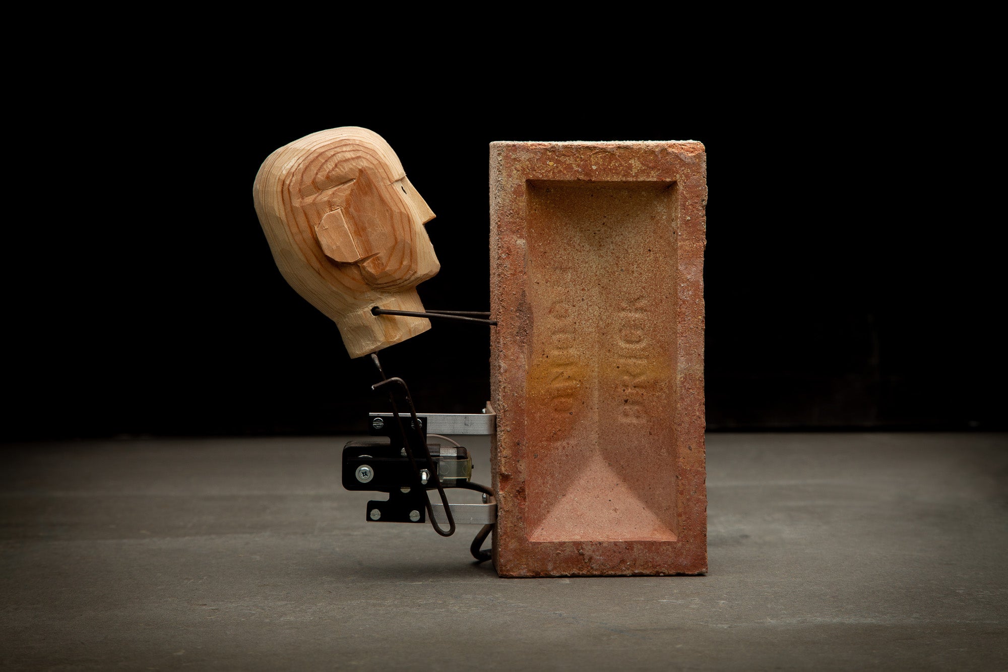 Brick Mechanical Sculpture