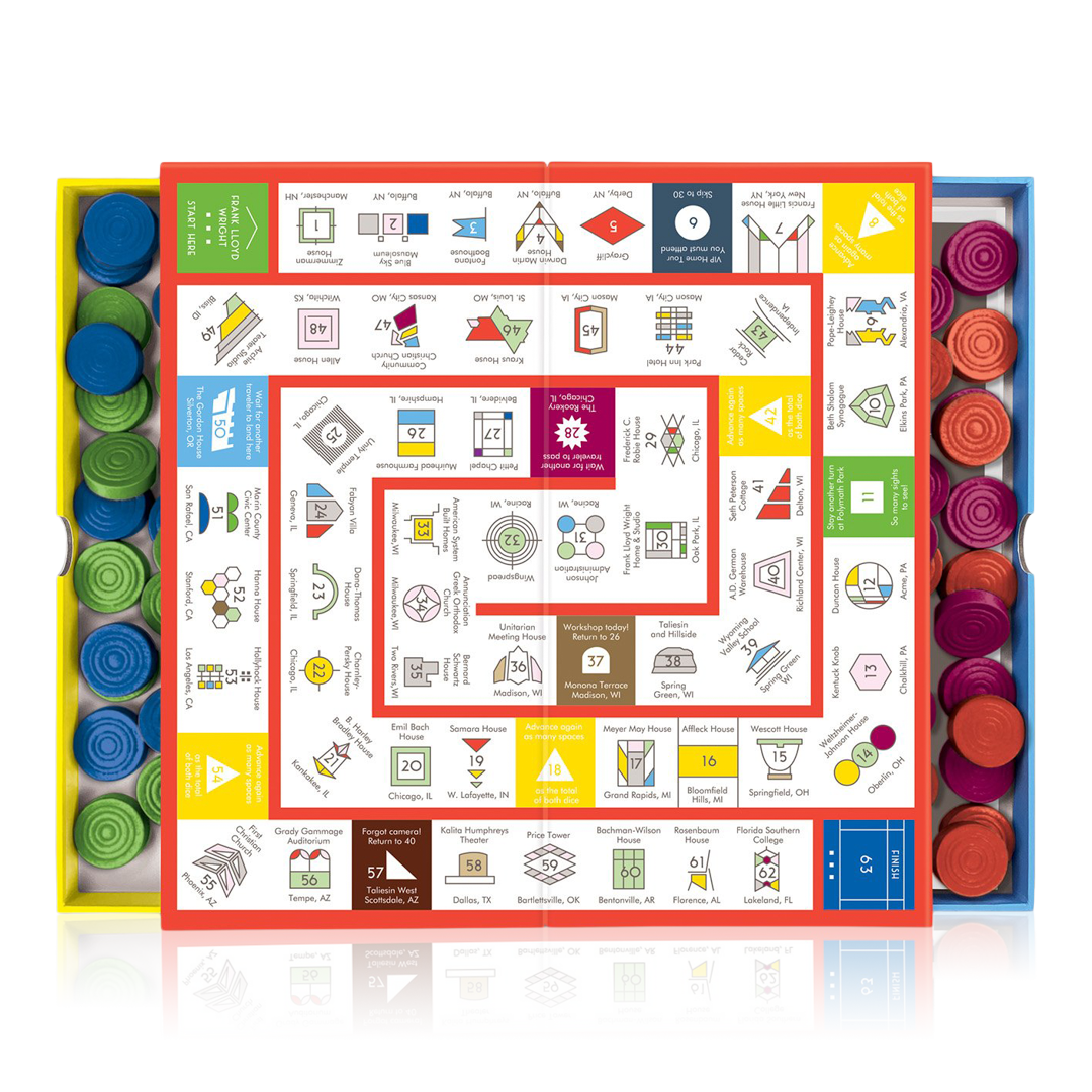 Frank Lloyd Wright 2-In-1 Game Set