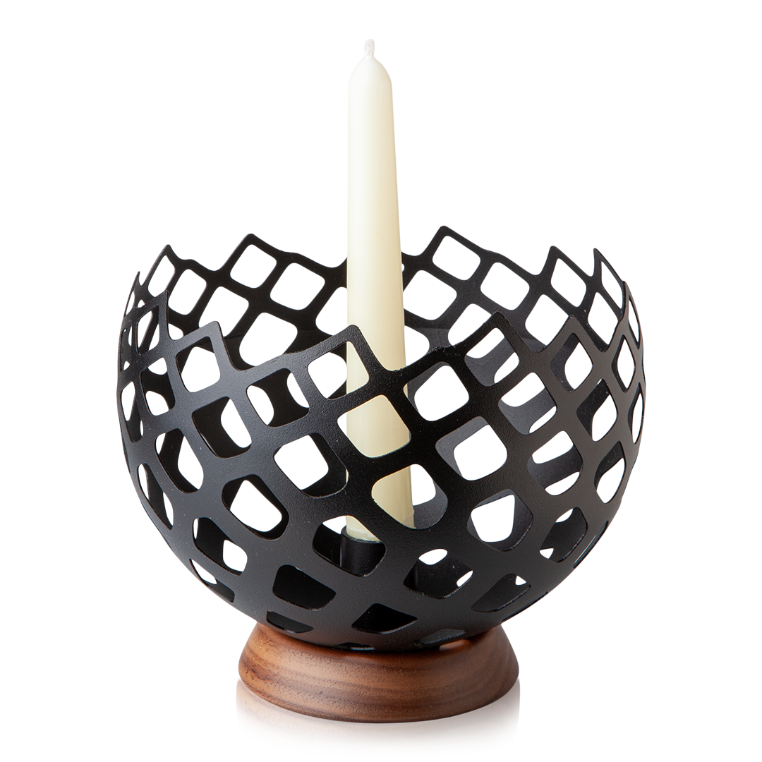 Geometric Projection Candle Holder