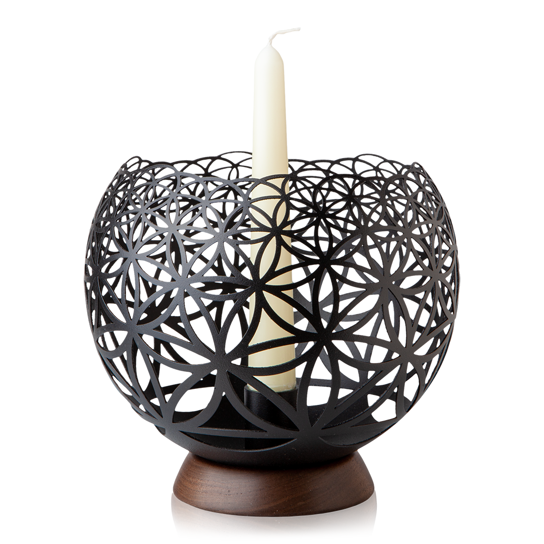 Geometric Projection Candle Holder