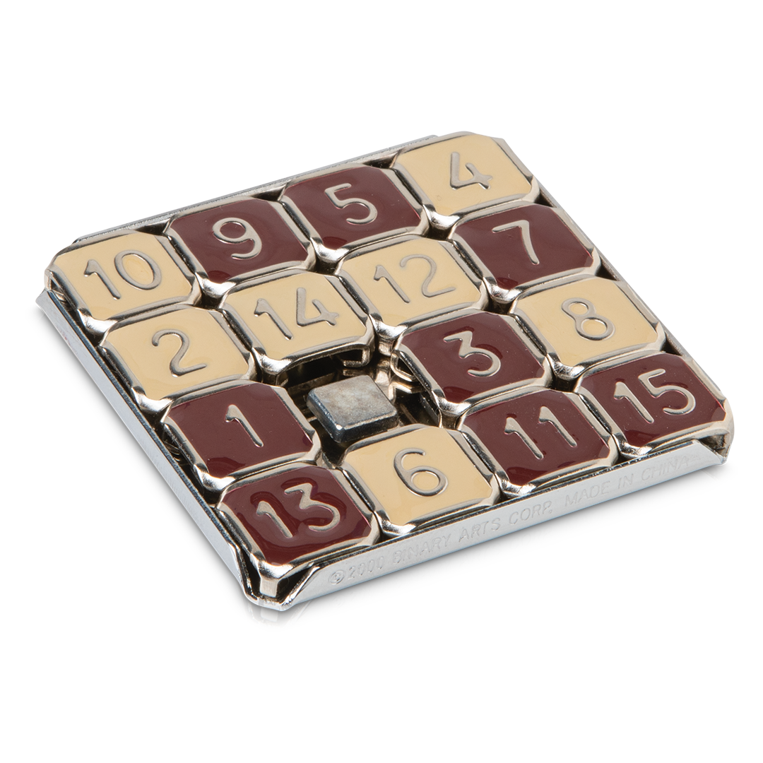 Metal Fifteen Pocket Puzzle