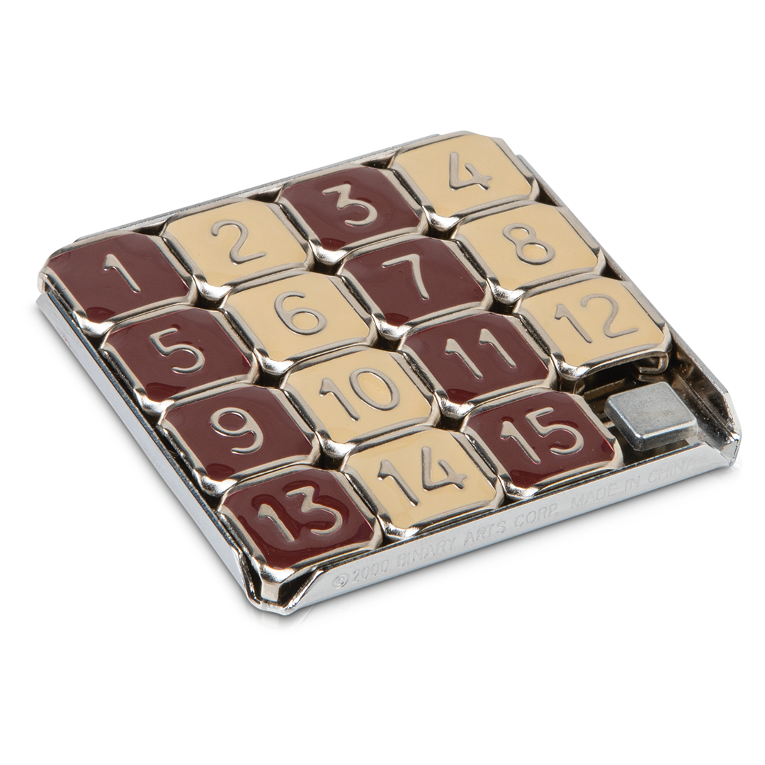 Metal Fifteen Pocket Puzzle